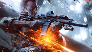 Battlefield 4 Sgt. Daniel Weapon Wallpaper