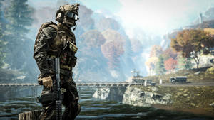 Battlefield 4 Soldier Uniform Wallpaper