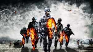 Battlefield Desktop Bad Company Squad Wallpaper