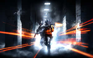 Battlefield Desktop Subway Firefight Wallpaper