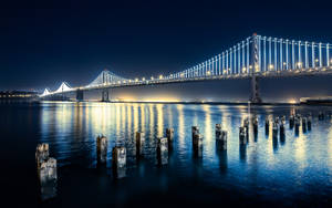 Bay Bridge At Night Wallpaper