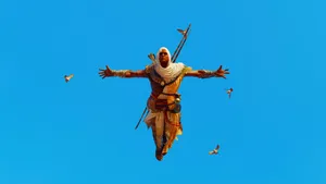 Bayek Of Siwa In Assassin's Creed Origins Wallpaper