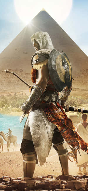 Bayek, The Legendary Medjay Of Ancient Egypt Wallpaper