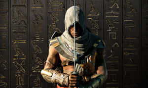 Bayek - The Legendary Medjay Of Ancient Egypt Wallpaper