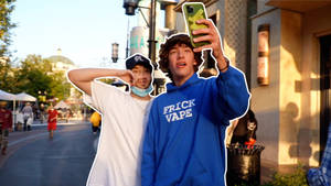 Baylen Levine And Adin Ros Wallpaper