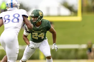 Baylor_ Defensive_ Focus_ Football_ Game Wallpaper