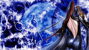 Bayonetta Blue Elements Wallpaper