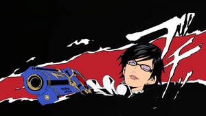 Bayonetta Comic Style Wallpaper