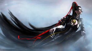 Bayonetta In Fog Wallpaper