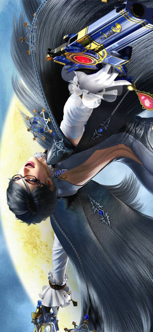 Bayonetta Upside Down Wallpaper