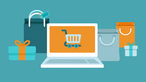 Be A Part Of Online Shopping Revolution With E Commerce. Wallpaper