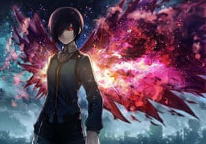 Be Beautiful And Fearless Like Touka Kirishima Wallpaper