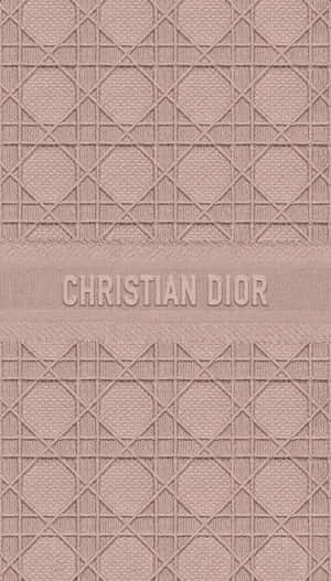 Be Bold And Beautiful With Pink Dior Wallpaper