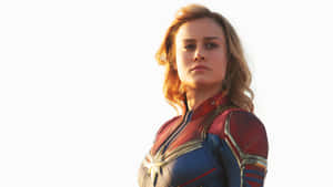 Be Legendary: Carol Danvers As Captain Marvel Wallpaper