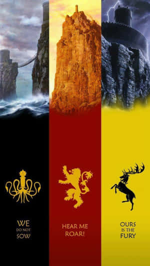 Be Part Of The Epic Journey - Get The Official Game Of Thrones Iphone Wallpaper