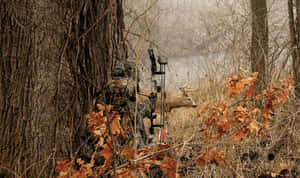 Be Ready For Your Next Hunting Trip With This Camouflage Outfit Wallpaper