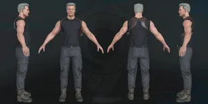 Be Ready To Take On Life’s Greatest Challenges With Batou Of Ghost In The Shell Wallpaper