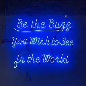 Be The Bugs You Wish To See In The World Neon Sign Wallpaper