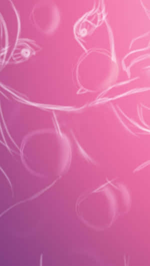 Be Unique And Stand Out From The Crowd With The Beautiful Light Pink Iphone Wallpaper