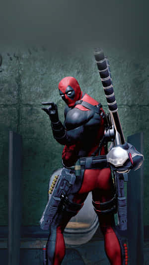 Be Unique - Get The Official Deadpool Iphone Wallpaper