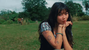 Beabadoobee In Nature Wallpaper