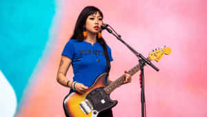 Beabadoobee Live Performance Wallpaper