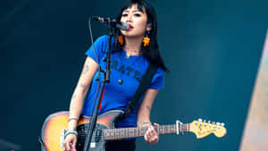 Beabadoobee Live Performance Wallpaper