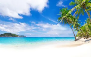 Beach Getaway Dream Vacation Wallpaper