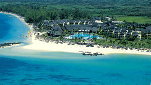 Beach Houses In Mauritius Wallpaper