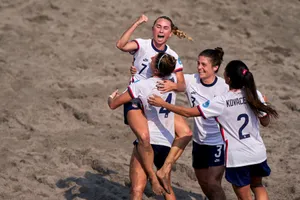 Beach Soccer Celebration Moment.jpg Wallpaper