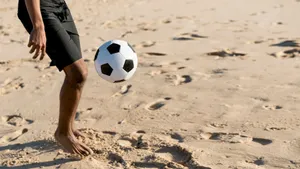 Beach Soccer Skill Demonstration.jpg Wallpaper