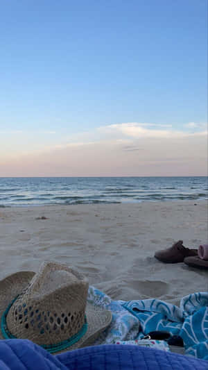 Beachside_ Relaxation_ Moment.jpg Wallpaper