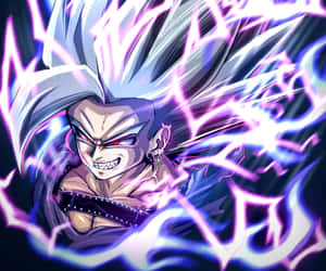 Beast_ Gohan_ Electric_ Aura Wallpaper