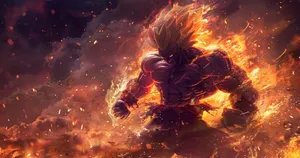 Beast_ Gohan_ Fury_4 K Wallpaper