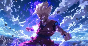 Beast_ Gohan_ Power_ Up_4 K Wallpaper