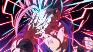 Beast Gohan Unleashing Power Wallpaper