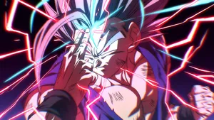 Beast Gohan Unleashing Power Wallpaper