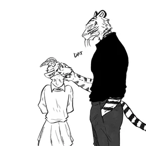 Beastars Bill Dominance Display Wallpaper