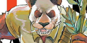 Beastars Gohin Smoking Wallpaper