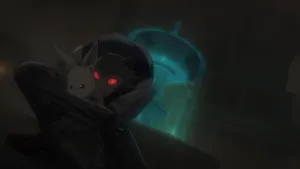 Beastars Legoshi Red Eyes Darkness Wallpaper