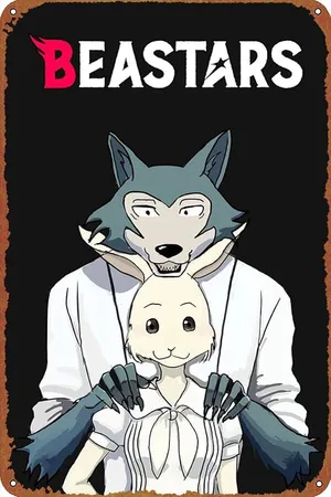 Beastars Legoshiand Haru Promotional Art Wallpaper