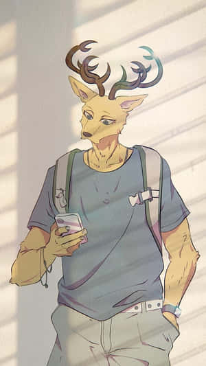 Beastars Louis Casual Outfit Wallpaper