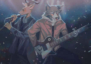 Beastars Louisand Legoshi Rock Performance Wallpaper