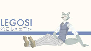 Beastars Simple Legosi Wallpaper