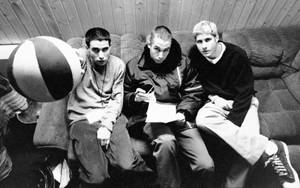 Beastie Boys American 70's Rap Group Wallpaper