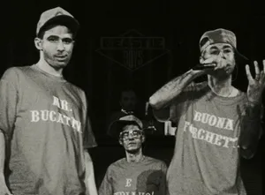 Beastie Boys At Italian Concert Wallpaper