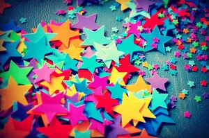 Beautiful 3d Star In An Hd Wallpaper Wallpaper