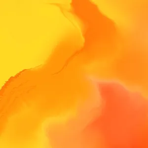 Beautiful Abstract Yellow Painting On Canvas Wallpaper