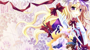 Beautiful Anime Magician Girl Wallpaper