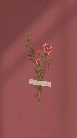 Beautiful Assortment Of Dried Flowers Wallpaper